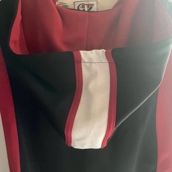 Pro Star 49ers Sleeveless jersey with hoodie Terrell Owens 81 Size L - Picture 13 of 16